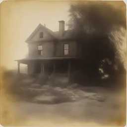 a house by Anne Brigman