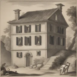a house by Annibale Carracci