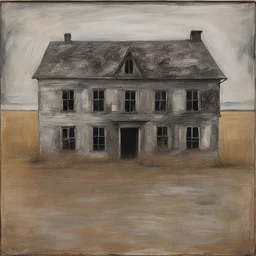 a house by Anselm Kiefer