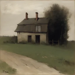 a house by Anton Mauve