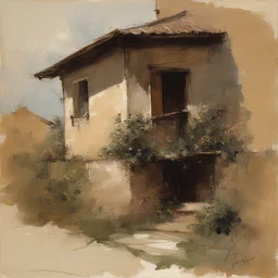 a house by Antonio Mancini