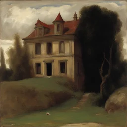 a house by Arnold Böcklin