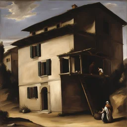 a house by Artemisia Gentileschi