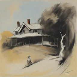 a house by Arthur Boyd