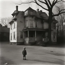 a house by Arthur Tress