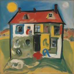 a house by Asger Jorn