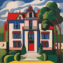 a house by Auguste Herbin