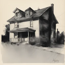 a house by Austin Briggs