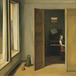 a house by Balthus