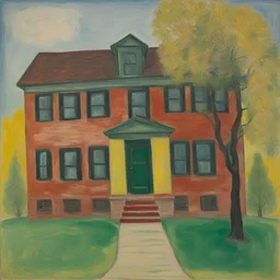 a house by Beauford Delaney