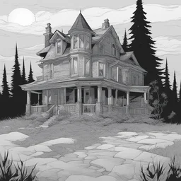 a house by Becky Cloonan
