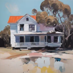 a house by Ben Quilty