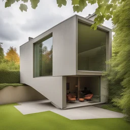 a house by Bernard Aubertin