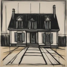 a house by Bernard Buffet