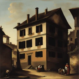a house by Bernardo Bellotto