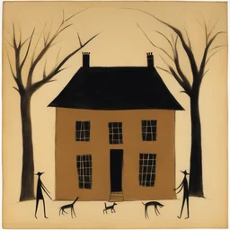 a house by Bill Traylor