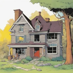 a house by Bill Watterson