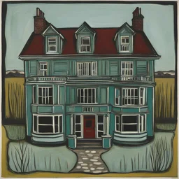 a house by Billy Childish