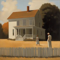 a house by Bo Bartlett