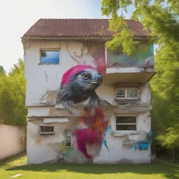 a house by Bordalo II