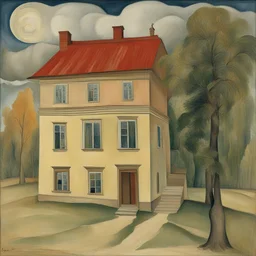 a house by Boris Grigoriev