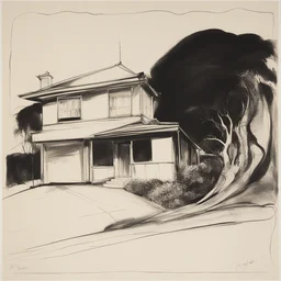 a house by Brett Whiteley
