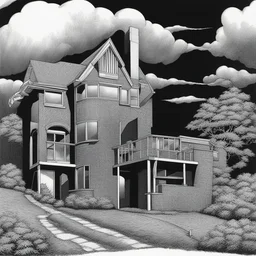 a house by Brian Bolland