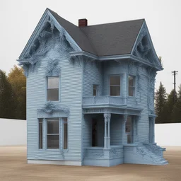 a house by Brian Jungen