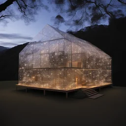 a house by Bruce Munro