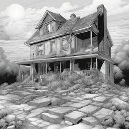a house by Bryan Hitch