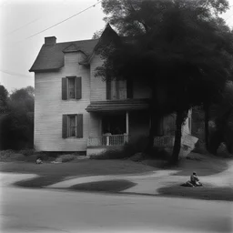 a house by Burt Glinn