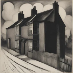 a house by C. R. W. Nevinson