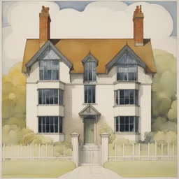 a house by CFA Voysey