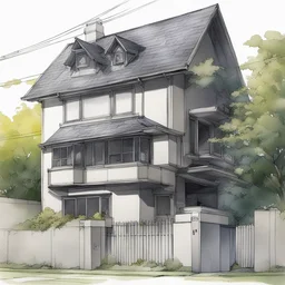 a house by CLAMP