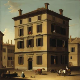 a house by Canaletto