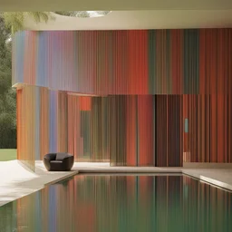 a house by Carlos Cruz-Diez