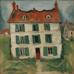 a house by Chaïm Soutine