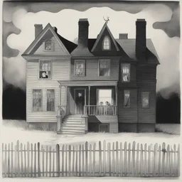 a house by Charles Addams