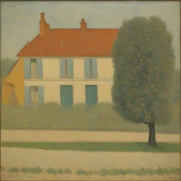 a house by Charles Angrand