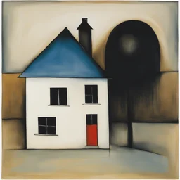 a house by Charles Blackman