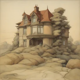 a house by Charles Maurice Detmold