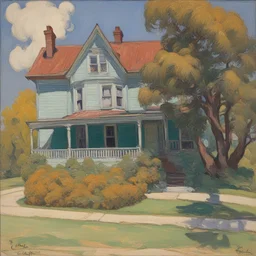 a house by Charles Reiffel