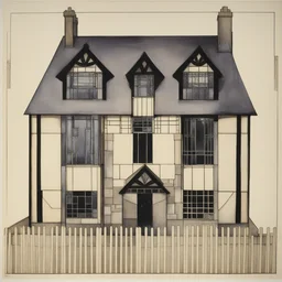 a house by Charles Rennie Mackintosh