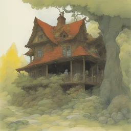 a house by Charles Vess