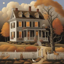 a house by Charles Wysocki