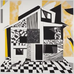 a house by Charline von Heyl