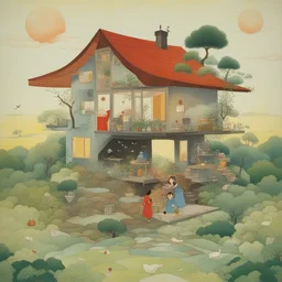 a house by Chiho Aoshima