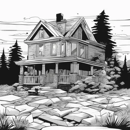 a house by Chris Samnee