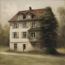 a house by Christian Griepenkerl