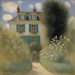 a house by Claude Monet